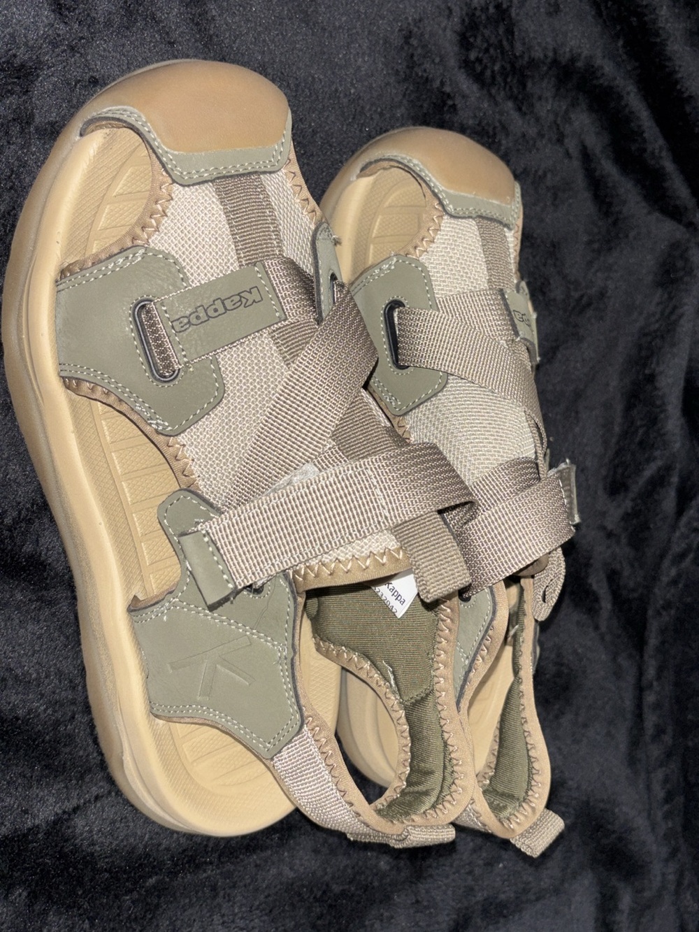 Kappa Olive Tan Outdoor Sandals